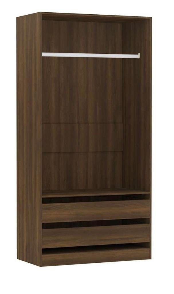 Basiselement Ikea Pax kledingkast, donkerbruin,100x58x236 cm, Ophalen, Zo goed als nieuw