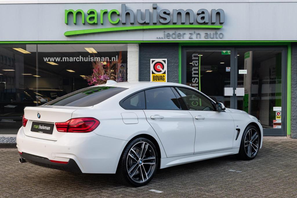 BMW 4-serie Gran Coupé 418i Executive / M SPORT / NL AUTO /, Automaat, 12 maanden, Gebruikt, Wit
