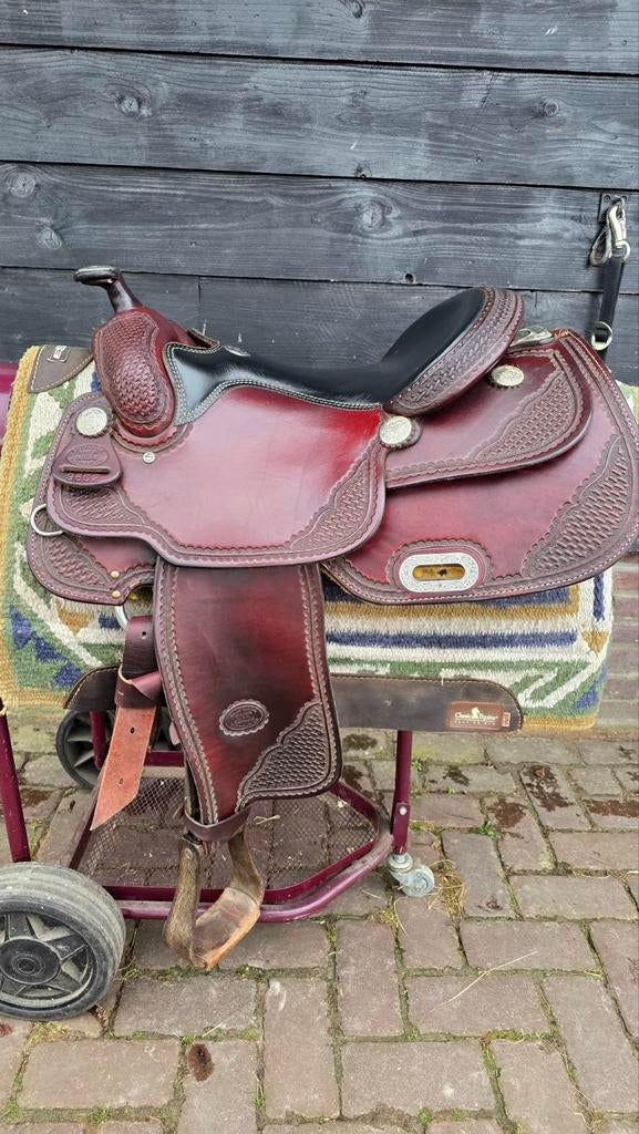 5 westernzadels Billy Cook Equiflex Freemax, Ophalen of Verzenden, Gebruikt, Western