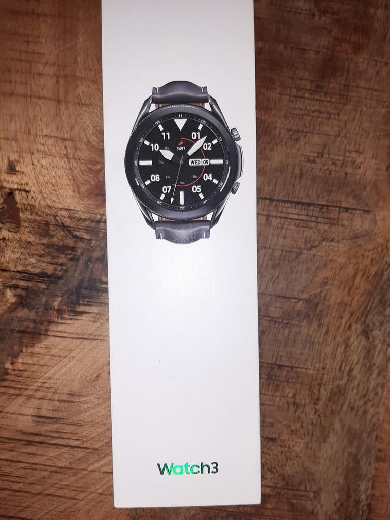 Samsung Galaxy Watch 3, Sieraden, Tassen en Uiterlijk, Smartwatches, Ophalen, Conditie, Zwart, Samsung ⌚️