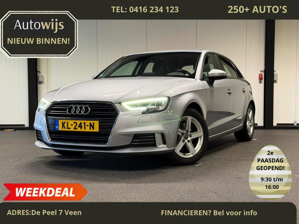 Audi A3 Sportback 1.0 TFSI Sport Lease Edition|AUT|NL AUT|LE, Auto's, Audi, Stof, Gebruikt, 116 pk, Origineel Nederlands