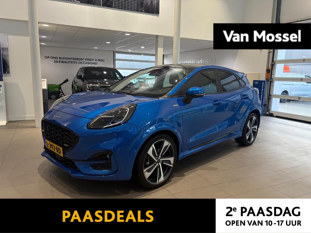 Ford Puma 1.0 EcoBoost Hybrid ST-Line X First Edition | PANO, Voorwielaandrijving, 12 maanden, Euro 6, Blauw