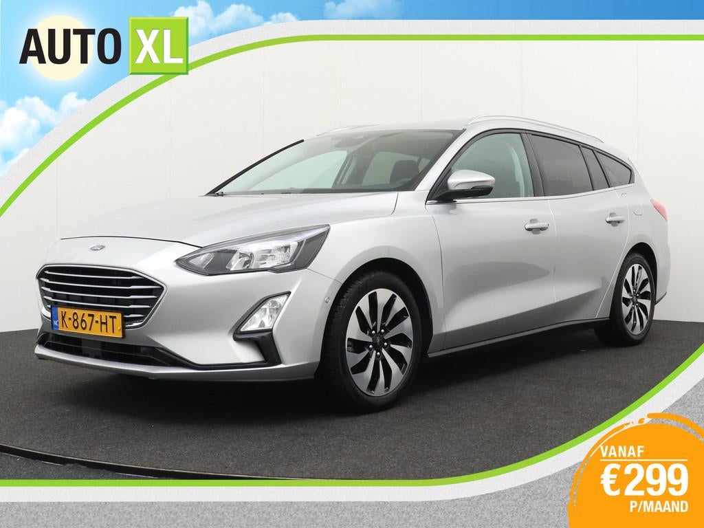 Ford FOCUS Wagon 125 PK Hybrid Business+ Camera Carplay Crui, Auto's, Stof, Gebruikt, Lichtsensor, Origineel Nederlands