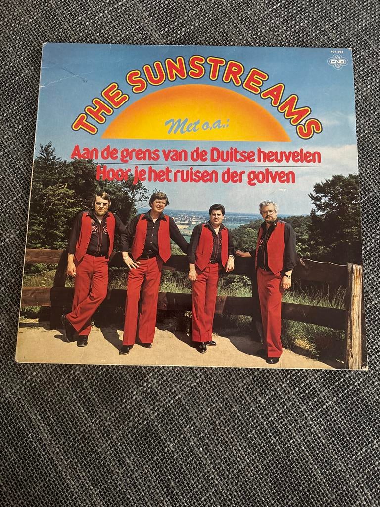 The Sunstreams - Aan de grens van de Duitse heuvelen LP, Ophalen, Gebruikt, 12 inch