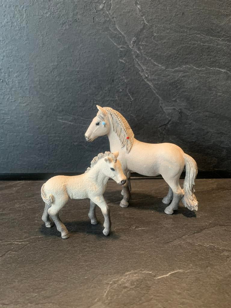 Schleich paarden set IJslandse paarden, Verzamelen, Speelgoed, Ophalen of Verzenden, Zo goed als nieuw