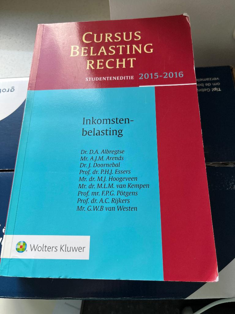 Belastingrecht studenteneditie, Ophalen of Verzenden, Beta, Gelezen, HBO