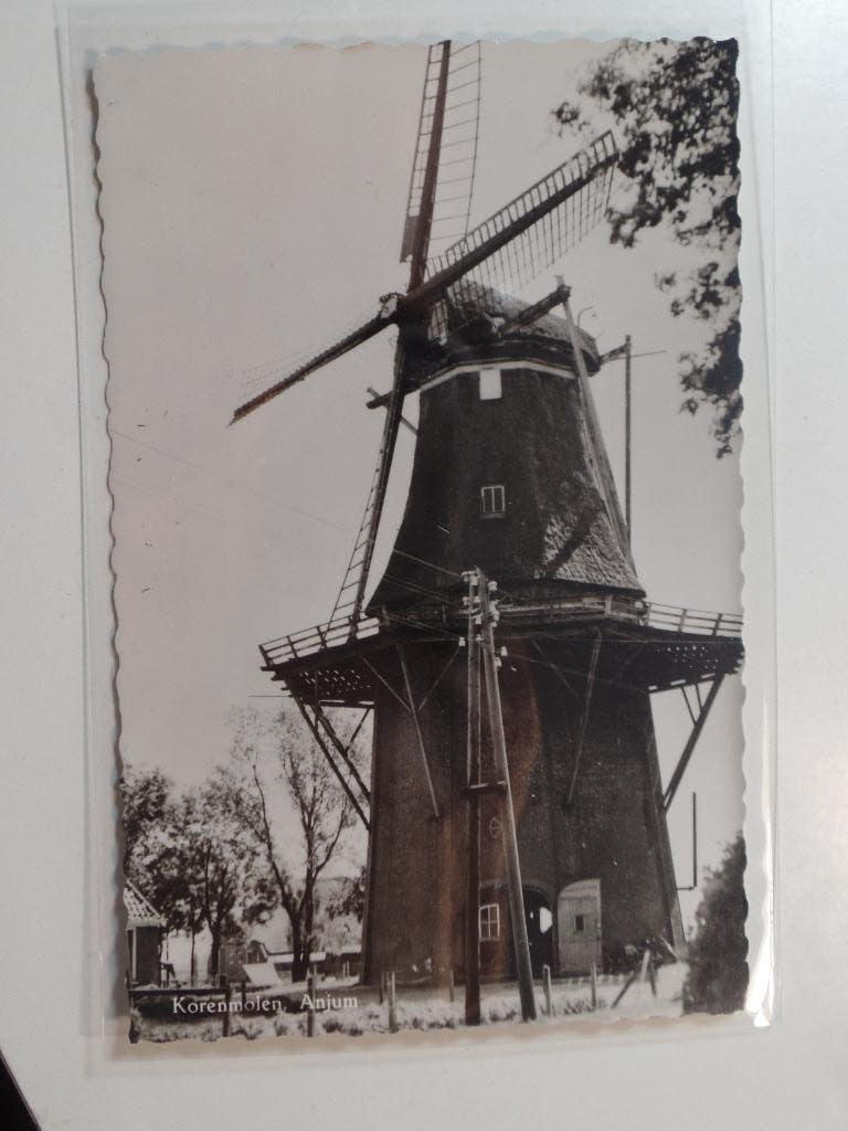 Molen Anjum, Verzenden, 1940 tot 1960, Ongelopen, Friesland