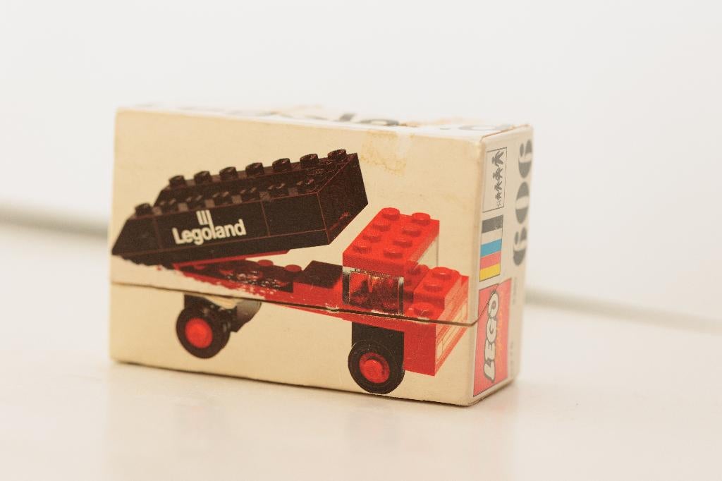 LEGO 606 -2 1 LEGOLAND: Construction: Kipper Lorry, Ophalen of Verzenden, Gebruikt, Complete set, Lego