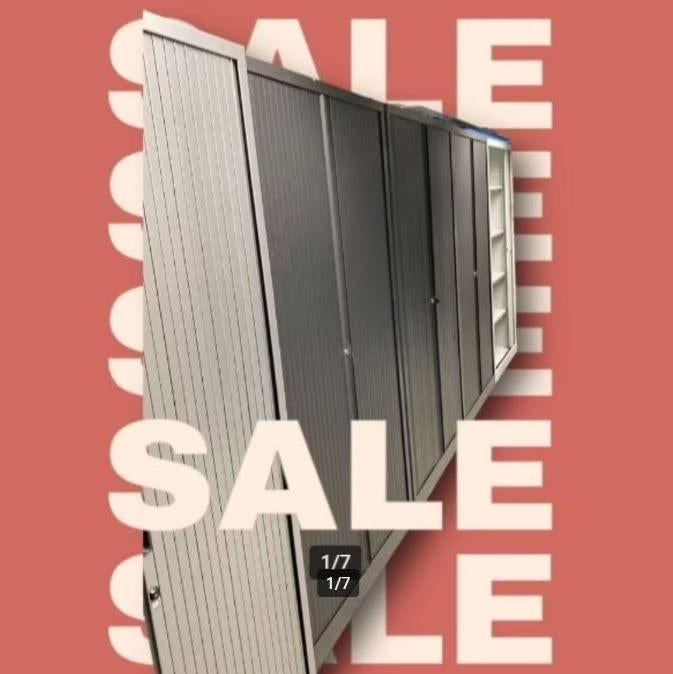 Archiefkasten Hoog & Laag Grote Voorraad, Gebruikt, 100 tot 150 cm, 1 of 2 laden, 100 tot 150 cm