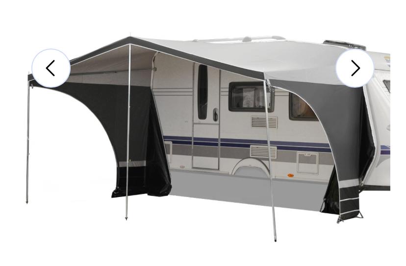 Hypercamp Panorama Luifel voor Caravan maat 9/10, Ophalen of Verzenden, Zo goed als nieuw