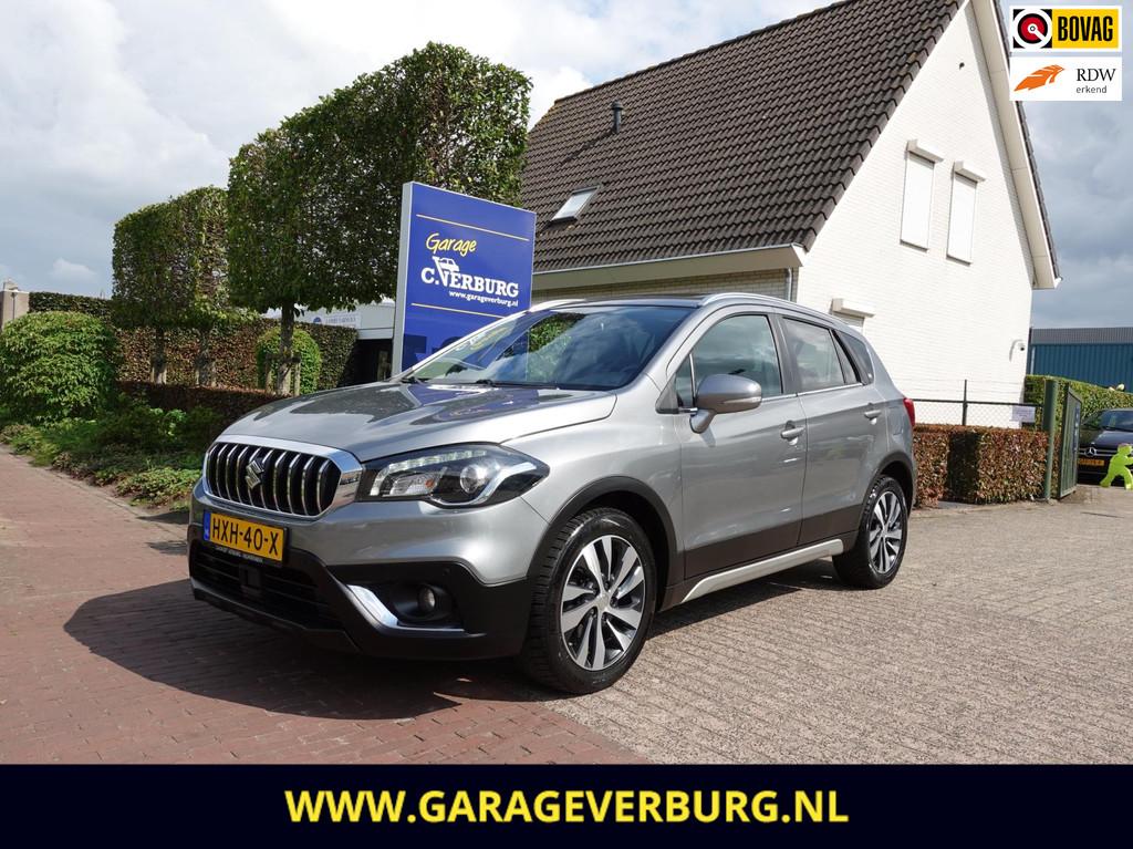 Suzuki S-Cross 1.4 Boosterjet AllGrip High Executive AWD Aut, Automaat, Gebruikt, 4 cilinders, Leder