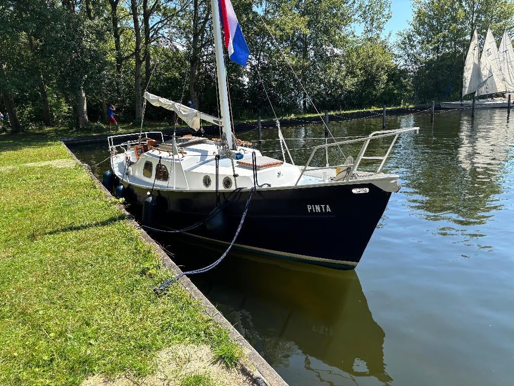 Kajuitjacht Nynke 2AK - Pinta, Watersport en Boten, Kajuitzeilboten en Zeiljachten, Gebruikt, Tourjacht of Cruiser, Staal, 6 tot 9 meter