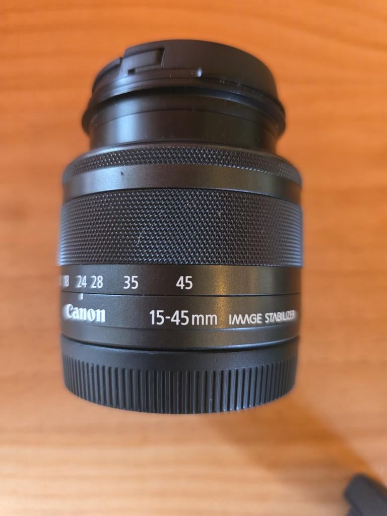 Canon EF-M 15-45mm IS STM lens – voor Canon M50 / M6 / M200, Ophalen of Verzenden, Zo goed als nieuw, Zoom