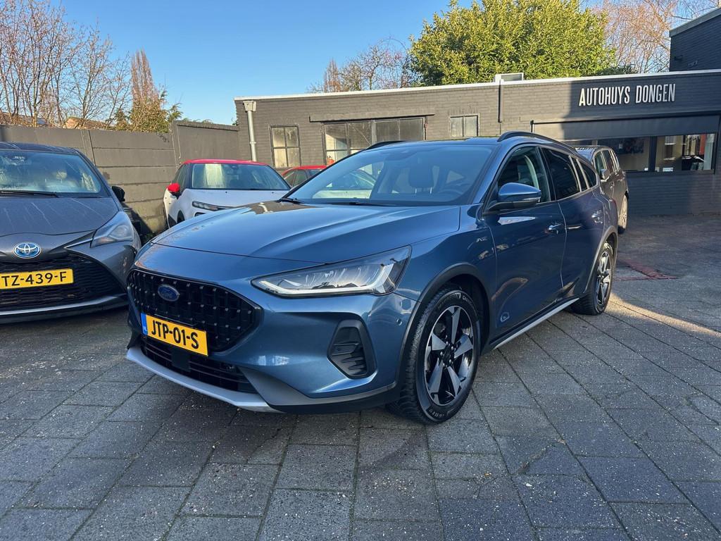Ford Focus Wagon 155pk Active Style AUTOMAAT|2022|NAVI|CAMER, Gebruikt, Zwart, Blauw, Origineel Nederlands