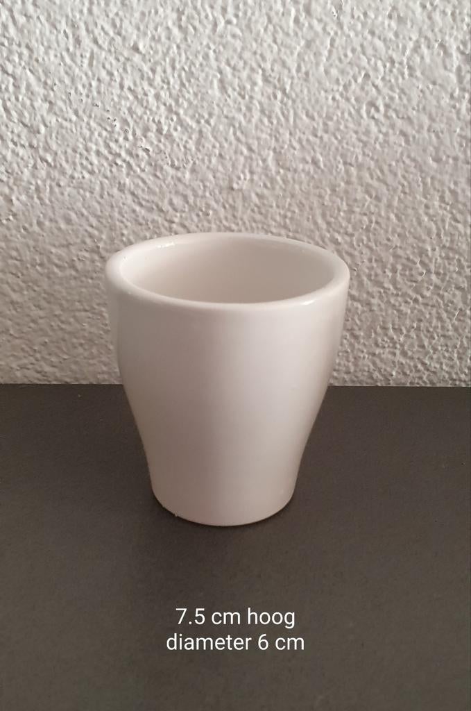 Orchideeën potje, Huis en Inrichting, Woonaccessoires | Vazen, Ophalen of Verzenden, Nieuw, Overige kleuren, Aardewerk of Porselein