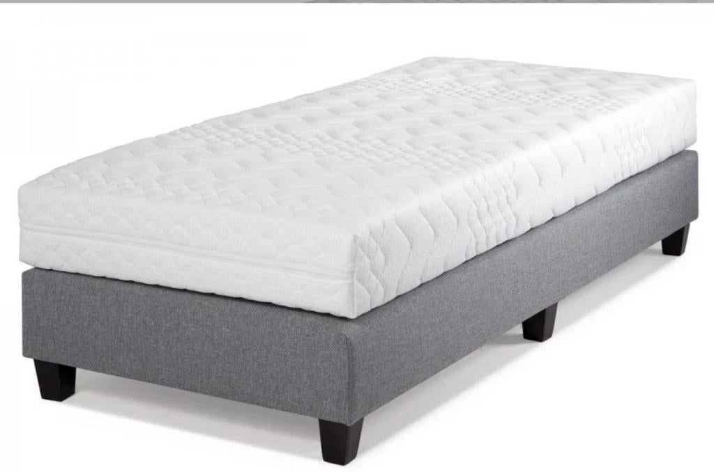Gevraagd partij hotel boxsprings Norma, 90 cm, Eenpersoons, Ophalen of Verzenden, Zo goed als nieuw