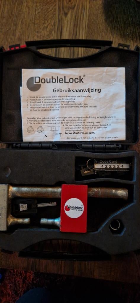 Disselslot DoubleLock Compact Condor, Ophalen of Verzenden