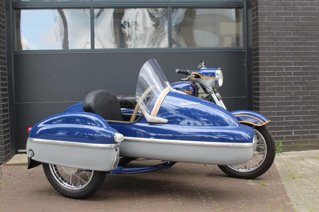 JAWA Senior Velorex 350 Zijspan Gespan GERESTAUREERD 2-Cilin - foto 3