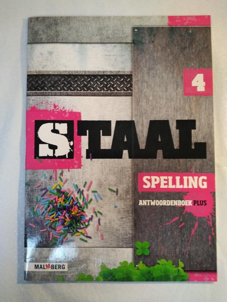 Staal  Spelling Antwoordenboek Plus - Groep 4 - NIEUW., Ophalen of Verzenden, Nieuw, Overige niveaus, Nederlands