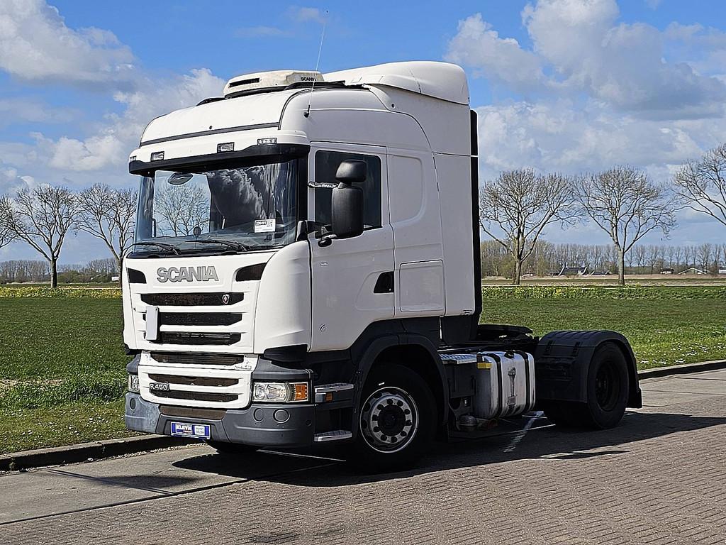 SCANIA R450 retarder 2x tank ac!, Auto's, Vrachtwagens, Automaat, Euro 6, Scania, Wit