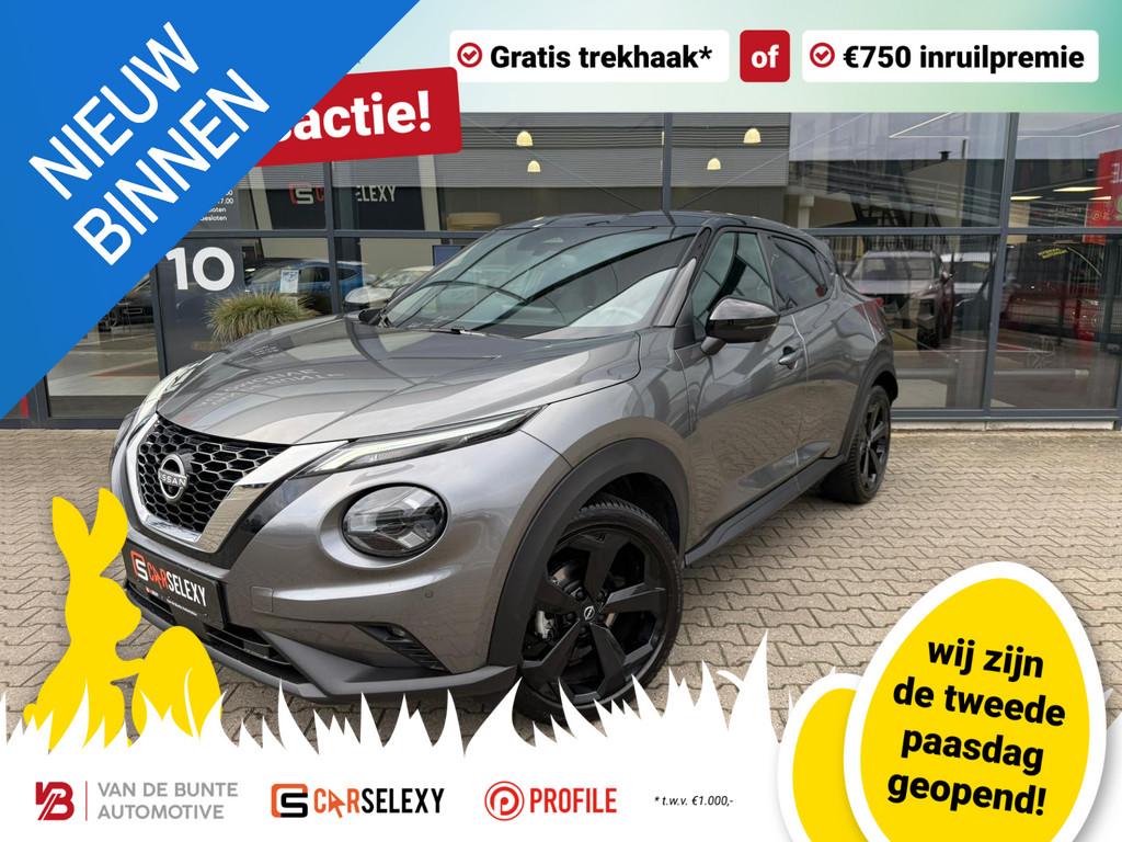 Nissan Juke 1.0 DIG-T Tekna *Stoelverwarming & ACC*, 12 maanden, Stof, Euro 6, Bedrijf