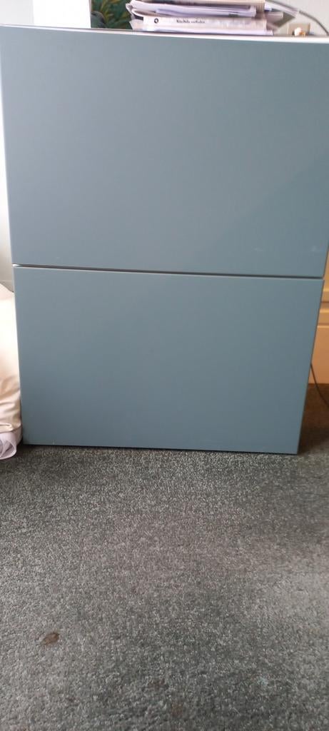 IKEA Smastad kast - Lichtblauw, Ophalen, Overige materialen, Gebruikt, 1 of 2 laden