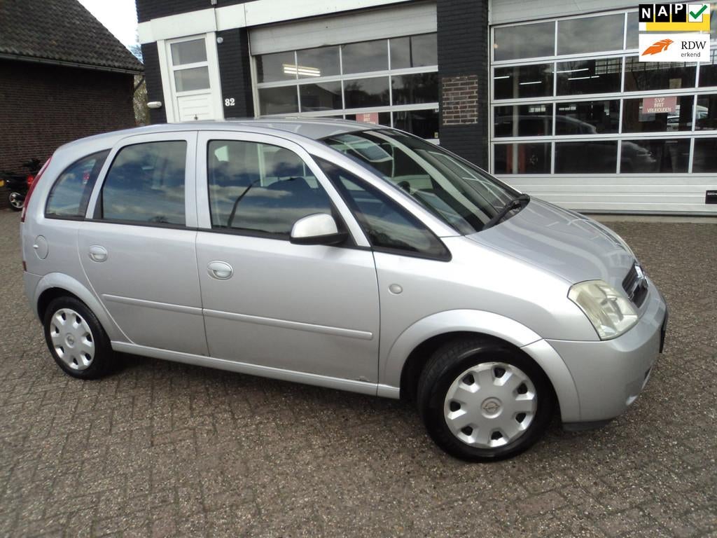 Opel Meriva 1.6-16V Enjoy, Voorwielaandrijving, Gebruikt, Zwart, 4 cilinders
