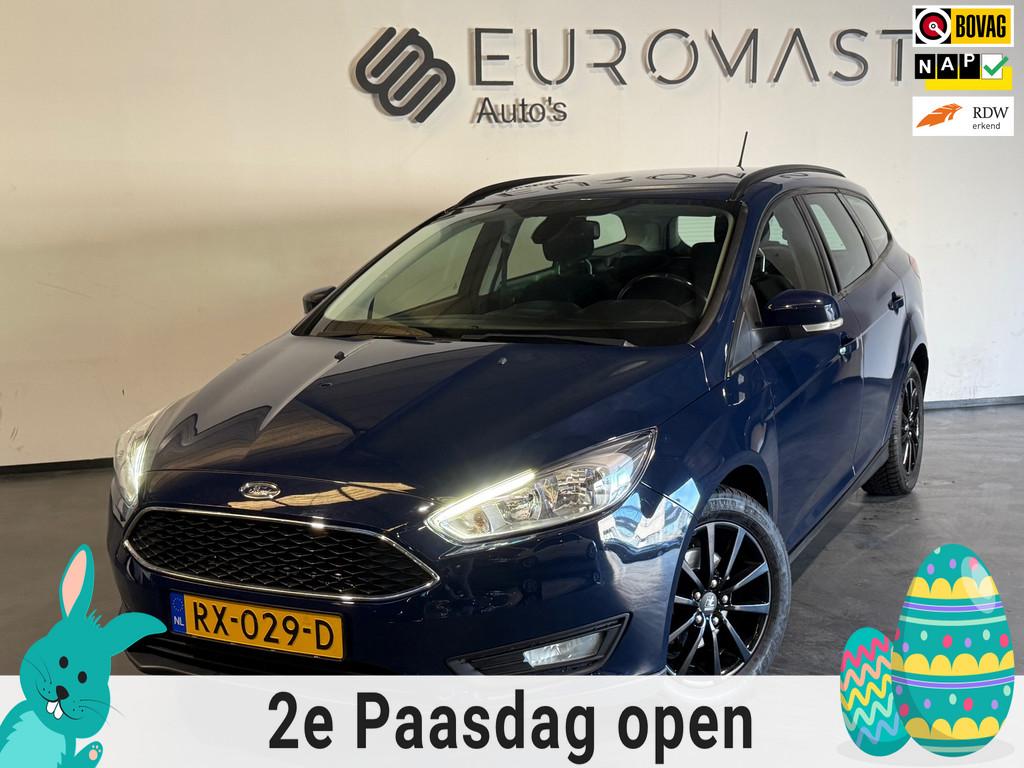 Ford Focus Wagon 1.0 Lease Edition Navi Cruise Airco Pdc Nie, Gebruikt, Euro 6, Blauw, Origineel Nederlands