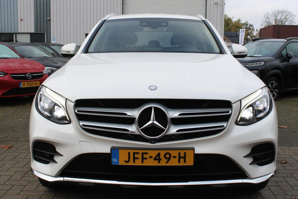 Mercedes-Benz GLC-klasse 250 4MATIC AMG Edition 360 Leer LED, Automaat, Gebruikt, 4 cilinders, Wit