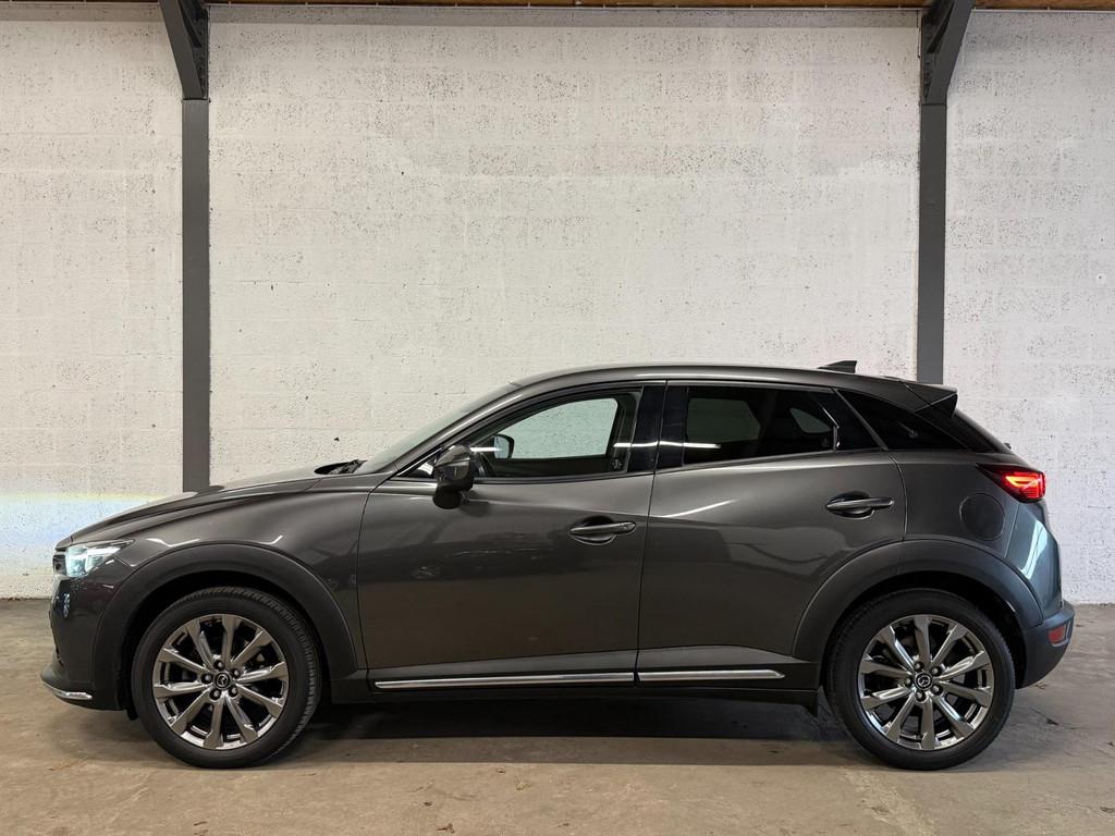 Mazda CX-3 2.0 SkyActiv-G 120 SkyLease GT Leder|Bose|Camera|, Gebruikt, 4 cilinders, Handgeschakeld, SUV of Terreinwagen