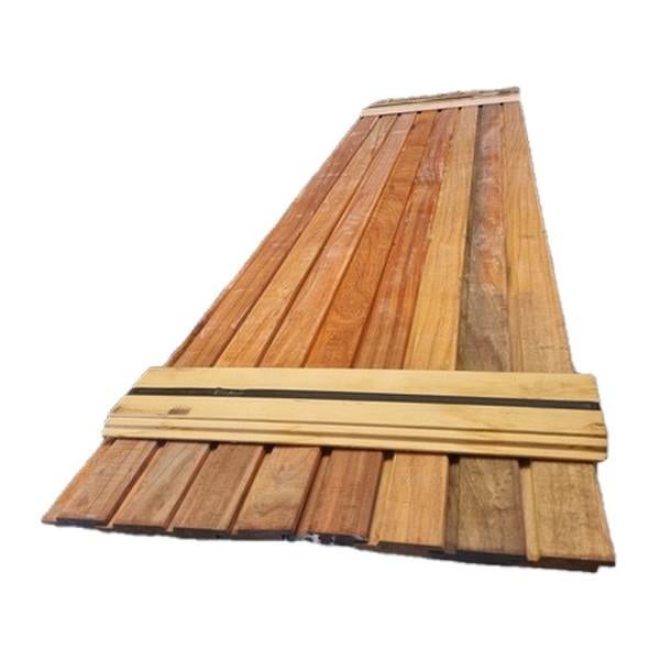 1.47 m2 Overhangend rabat hardhout - nr: HP539, Ophalen, Planken, Nieuw, Hardhout