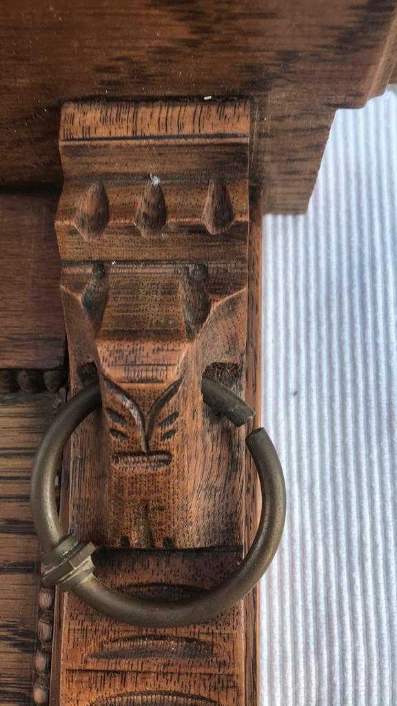 Art deco- Amsterdamse school kapstok, Ophalen of Verzenden