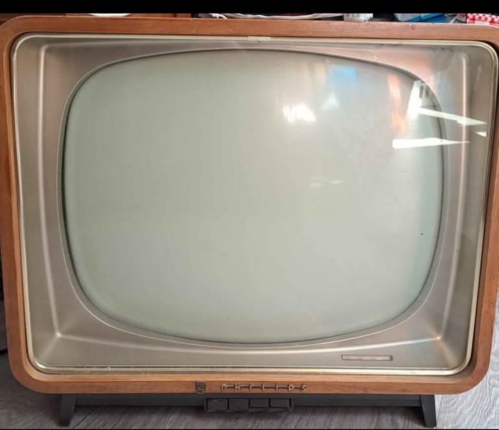Leuke, vintage Philips t.v. uit 1960, Ophalen