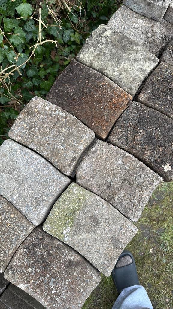 Sier stenen 3 tot 4 m2, Ophalen, Zo goed als nieuw, Beton, Klinkers