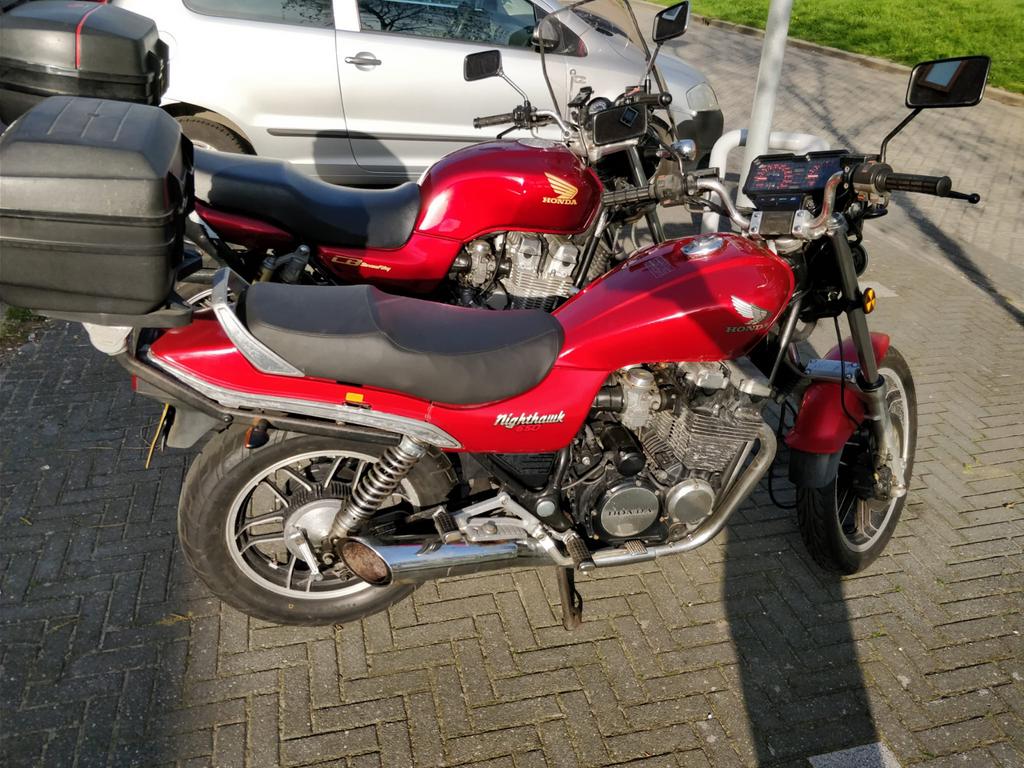 Honda CBX650 Nighthawk 1984 - Cardan, Hydraulische Klepstote, Motoren, Cardan-aandrijving, 4 cilinders, Motorrijbewijs A, Meer dan 35 kW
