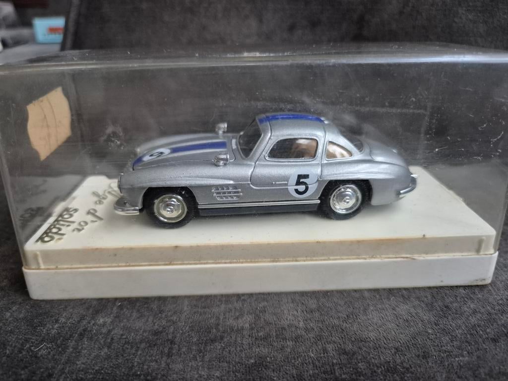 Solido Mercedes 300 sl 1/43, Ophalen of Verzenden, Auto, Overige merken