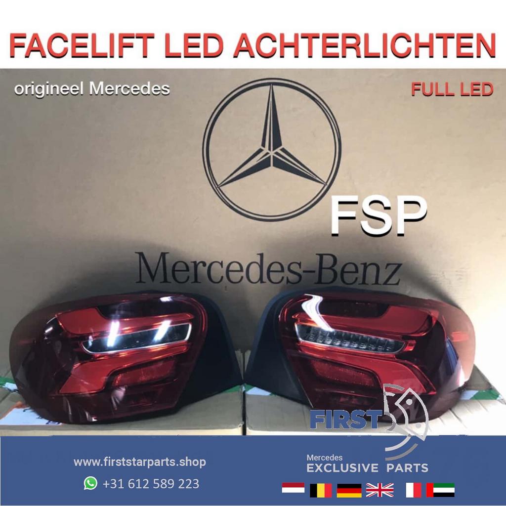 W176 FACELIFT LED ACHTERLICHTEN Mercedes A Klasse 2012-2018, Gebruikt, -, Ophalen of Verzenden, -