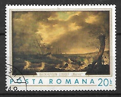 Roemenië 2972, Ophalen of Verzenden, Overige landen, Gestempeld