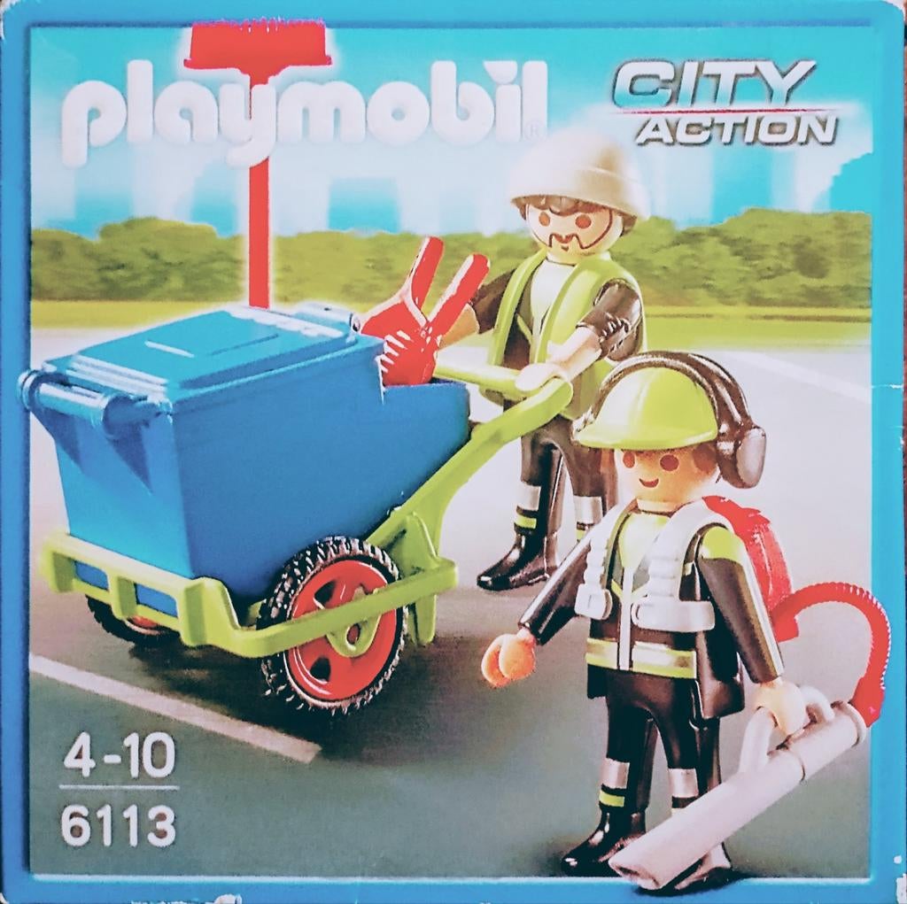 City Action Team Stadsreinigers 6113, Ophalen of Verzenden, Zo goed als nieuw, Complete set