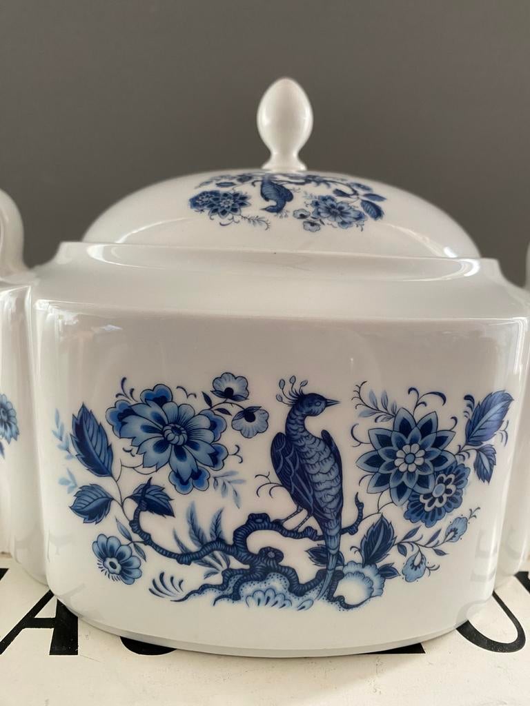 Royal Schwabap dekschaal, Ophalen of Verzenden, Overige stijlen, Porselein, Schaal of Schalen