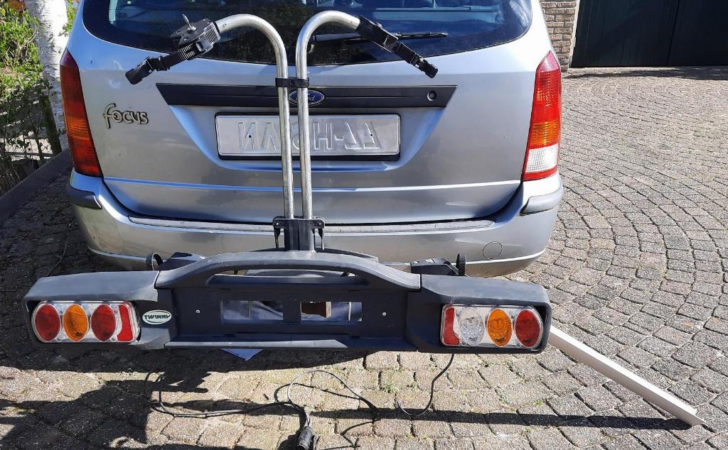 ANWB Power Carrier fietsendrager voor elektrische  fietsen., Ophalen, Zo goed als nieuw, 2 fietsen, Trekhaakdrager