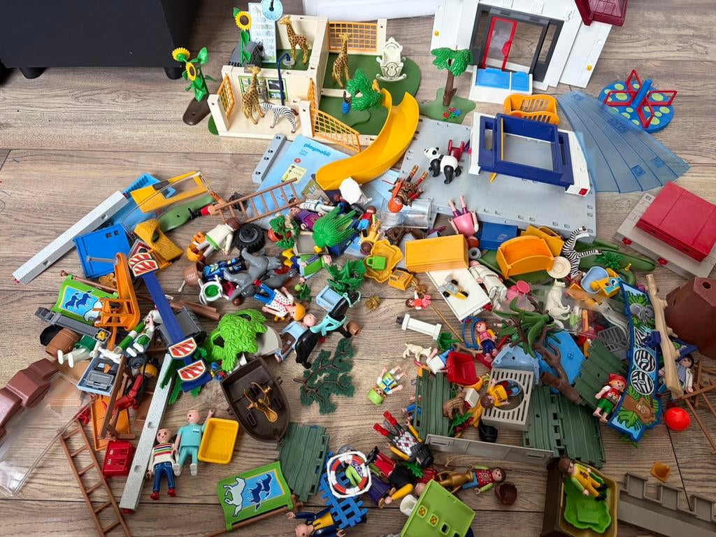 Grote partij Playmobil, Kinderen en Baby's, Speelgoed | Playmobil, Ophalen of Verzenden, Zo goed als nieuw
