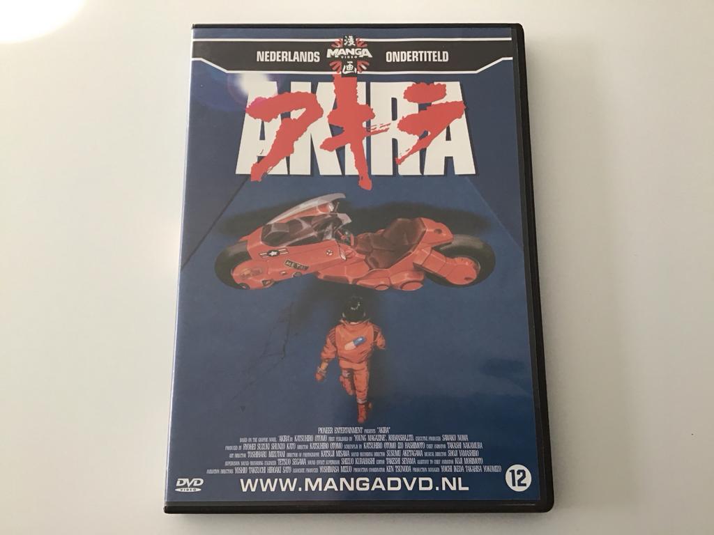 Akira DVD - Nederlands Ondertiteld, Gebruikt, Tekenfilm, Anime (Japans), Ophalen of Verzenden