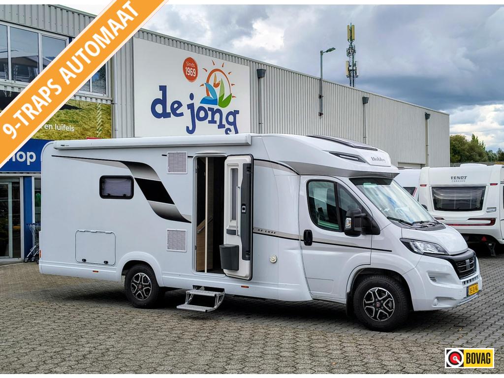 Hobby Optima De Luxe 70 F -Automaat-badkamer achter, Caravans en Kamperen, Campers, Automaat, Ringverwarming, Fiat, Hobby