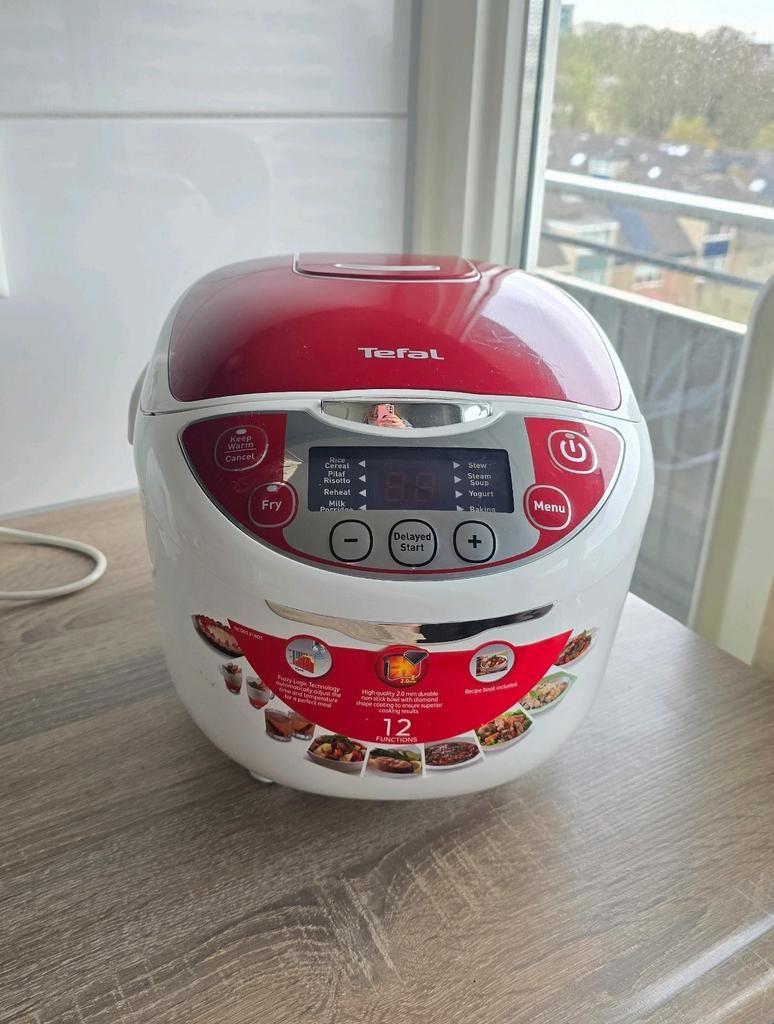 Tefal RK7051 12-in-1 Multicooker - Rijstkoker - 1.8L, Ophalen, Zo goed als nieuw