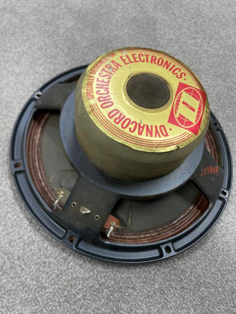 Vintage Dynacord Orchestra Electronics 8 Ohm Speaker, Gebruikt, Overige typen, Minder dan 60 watt, Ophalen
