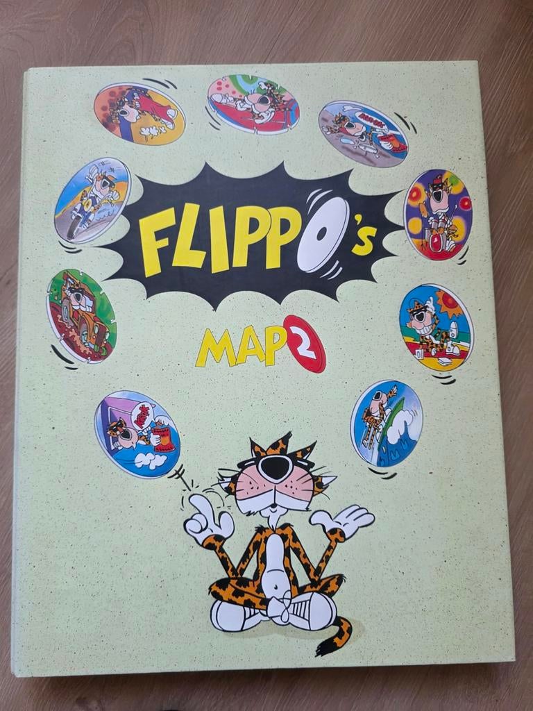 Flippo's Map 2 compleet t/m flippo 400, Ophalen of Verzenden, Map, Album of Poster, Met verzamelmap(pen)