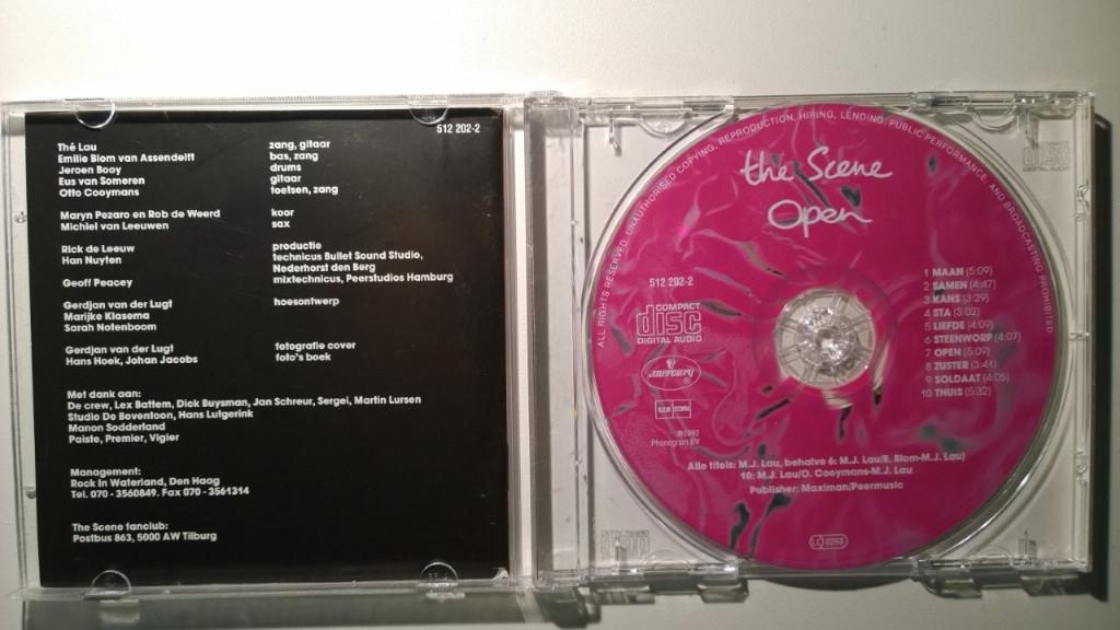 The Scene - Open, Ophalen of Verzenden, Zo goed als nieuw, Rock