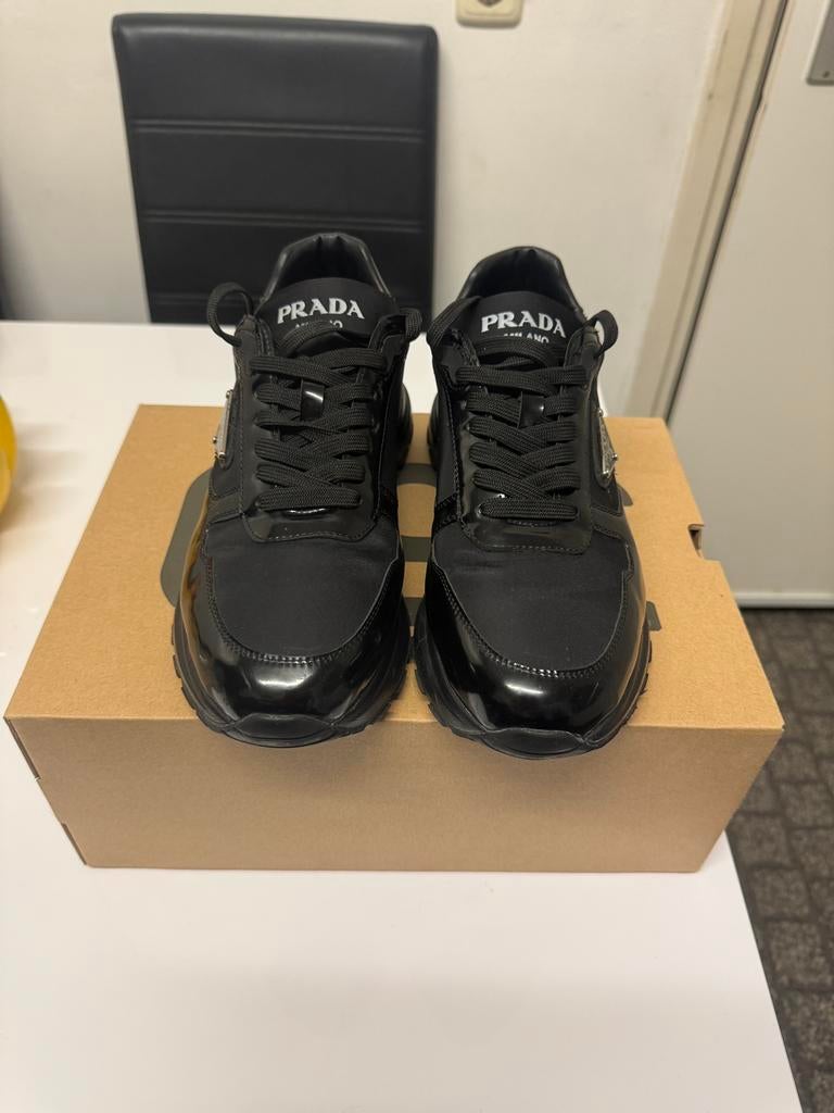 Prada Prax 01 Re-Nylon sneakers, Verzenden, Gedragen, Zwart