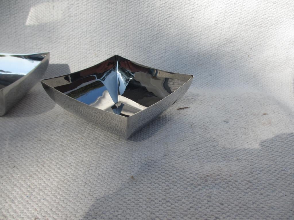 Sambonet linea Q schaaltjes hoogglans rvs Z.G.A.N., Ophalen of Verzenden, Zo goed als nieuw